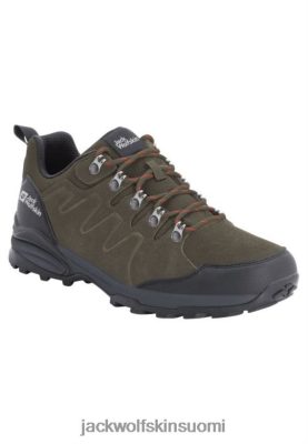Jack Wolfskin Kengät 286HZ41647 | Kuuma Jack Wolfskin Khaki-Phantom Refugio Texapore Low M khaki-phantom