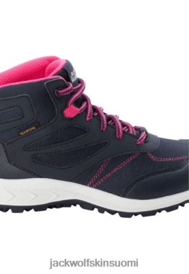 Jack Wolfskin Kengät 286HZ41703 | Woodland Texapore Mid K paras Jack Wolfskin Night Blue-Pink Night Blue-Pink