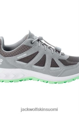 Jack Wolfskin Kengät 286HZ42759 | Woodland 2 tuuletusaine Low W Paras Jack Wolfskin Dark Grey-Light Green tumma harmaa-valonvihreä