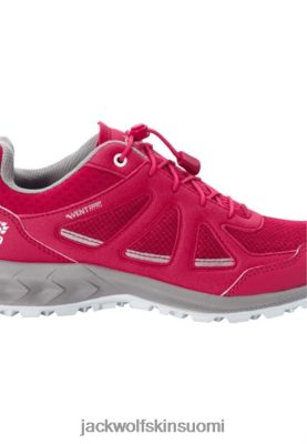 Jack Wolfskin Kengät 286HZ42763 | Jack Wolfskin -kokoelmat Woodland 2 tuuletusmaata W Red-Light Grey punavalo harmaa