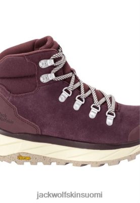 Jack Wolfskin Kengät 286HZ42788 | Jack Wolfskin -brändi Burgundy-Beige Terraventure Urban Mid W viininpunainen