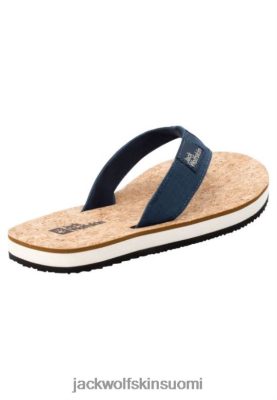 Jack Wolfskin Kengät 286HZ43205 | Origins Ecostride 2 Slipper W Jack Wolfskin Blue-Cork sini-cork