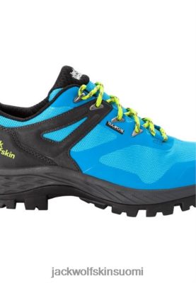 Jack Wolfskin Kengät 286HZ44267 | Kapina-opas Texapore Low M Jack Wolfskin Blue-Lime Uusi sini-kalkki