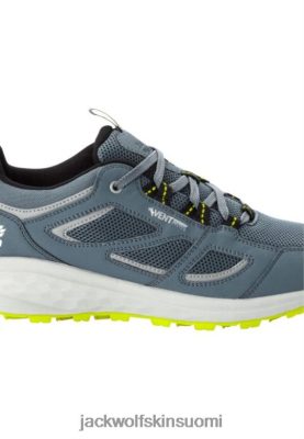Jack Wolfskin Kengät 286HZ44269 | vojo 3 tuuletus matala M Grey-Lime Jack Wolfskin -kokoelma harmaan lisi