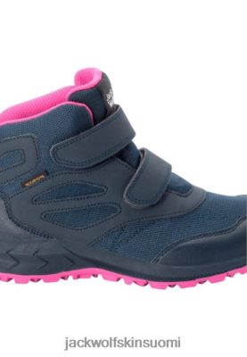 Jack Wolfskin Kengät 286HZ44755 | Jack Wolfskin alkuperä Woodland Texapore Mid VC K Blue-Pink sininen-linkki