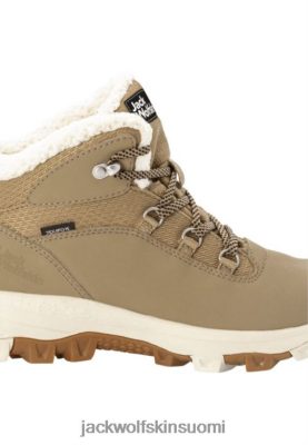 Jack Wolfskin Kengät 286HZ4555 | Jack Wolfskin -brändi Everquest Texapore Mid W Clay-Beige savi-beige