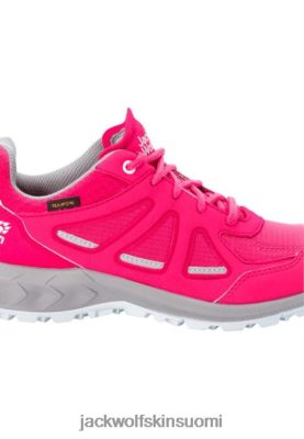 Jack Wolfskin Kengät 286HZ45844 | Punaisen valonharmaa metsä 2 Texapore Low W-Alkuperä Jack Wolfskin punavalo harmaa