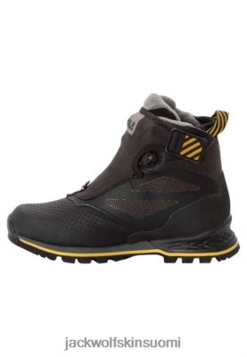 Jack Wolfskin Kengät 286HZ45873 | UUSI Black-Burly Yellow Xt Jack Wolfskin 1995 -sarja Texapore Mid W keltainen keltainen XT
