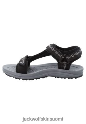 Jack Wolfskin Kengät 286HZ46291 | Jack Wolfskin New Wave Breaker W musta-harras mustanharmainen