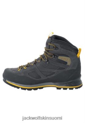 Jack Wolfskin Kengät 286HZ47332 | Musta-pahan keltainen XT Force Crest Texapore Mid M-tuotemerkit Jack Wolfskin keltainen keltainen XT