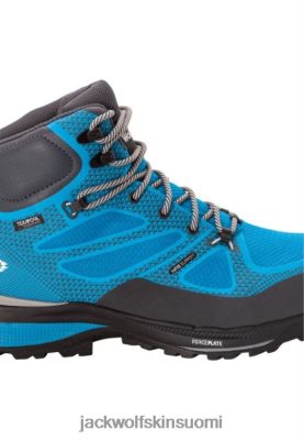 Jack Wolfskin Kengät 286HZ47363 | Force Striker Texapore Mid M Jack Wolfskin Blue-Lime Origins sini-kalkki