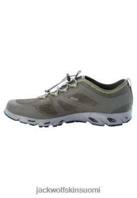 Jack Wolfskin Kengät 286HZ47420 | Jack Wolfskin -merkit GREY-LIME BREEZER VEN LOW M harmaan lisi
