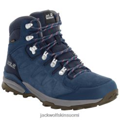 Jack Wolfskin Kengät 286HZ48503 | Tumman sininen-harmaa Jack Wolfskin Fashion Women's Refugio Texapore Mid tummansininen