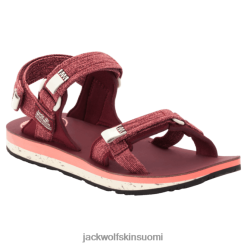 Jack Wolfskin Kengät 286HZ48772 | Cabernet-Champagne Naisten Outfresh Deluxe Sandal -brändi Jack Wolfskin cabernet-champagne