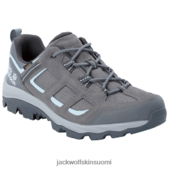 Jack Wolfskin Kengät 286HZ48781 | Naisten Vojo 3 Texapore Low Tarmac Grey-Light Blue Jack Wolfskin Origin asfaltti harmaa-valo sininen