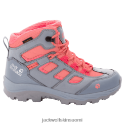 Jack Wolfskin Kengät 286HZ49659 | Harmaa vaaleanpunainen lapsen Vojo Texapore Mid Jack Wolfskin -kokoelma harmaa vaaleanpunainen