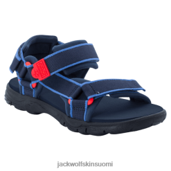 Jack Wolfskin Kengät 286HZ49787 | seitsemän merta 3 k Jack Wolfskin Blue-punainen kuuma sinipunainen