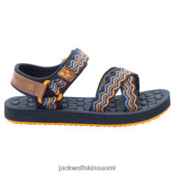 Jack Wolfskin Kengät 286HZ49865 | Jack Wolfskin Blue-Orange Best Kid's Zulu sininen oranssi