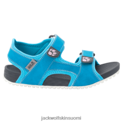 Jack Wolfskin Kengät 286HZ49883 | Kid's Outfresh Deluxe Sandal Fashion Jack Wolfskin Origins Blue-Grey sinivihreä