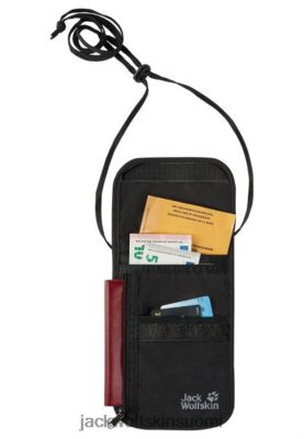 Jack Wolfskin Suomi 286HZ41019 | Musta järjestäjä Jack Wolfskin alkuperäinen musta