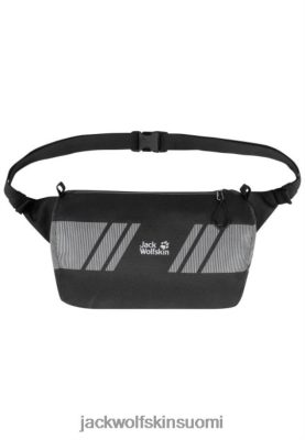 Jack Wolfskin Suomi 286HZ41053 | ohjaustangon laukku 2in1 flash black jack susi -nahka kuuma salama musta