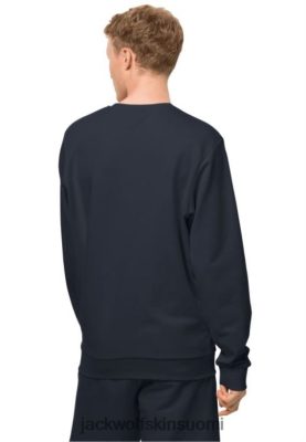 Jack Wolfskin Suomi 286HZ41452 | Night Blue Essential Crewneck M muoti Jack Wolfskin Night sininen