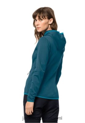 Jack Wolfskin Suomi 286HZ42166 | Jack Wolfskin Baiselberg hupullinen fz w uusi sininen koralli sininen koralli