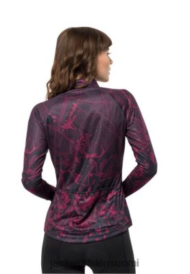 Jack Wolfskin Suomi 286HZ42341 | Paras Morobbia l/s painettu W Jack Wolfskin -grafiitti kaikkialla grafiitti kaikkialla