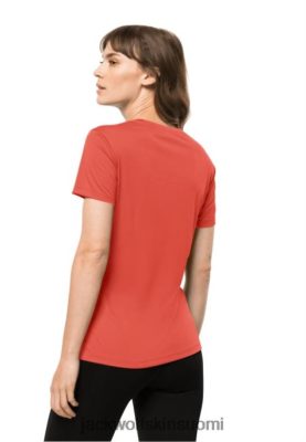 Jack Wolfskin Suomi 286HZ42345 | Kokoelmat kuuma koralli Jack Wolfskin Tech T W kuuma koralli