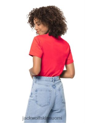 Jack Wolfskin Suomi 286HZ42419 | villi kukka t w jack susi -nahka tulppaani punainen uusi tulppaani punainen