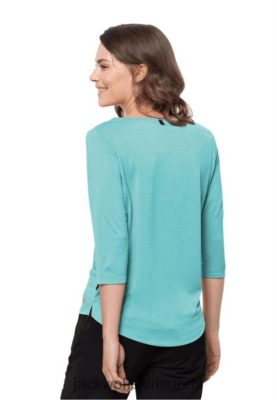 Jack Wolfskin Suomi 286HZ42427 | Jack Wolfskin Alkuperäinen Pack & Go 3/4 T W Piparminttu piparminttu