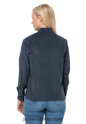 Jack Wolfskin Suomi 286HZ42463 | Uusi Jack Wolfskin Slate Blue Nature -paita w liuskekivinen