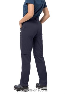 Jack Wolfskin Suomi 286HZ42544 | Aktivoi Light Zip Off Women Origin Graphite Jack Wolfskin grafiitti
