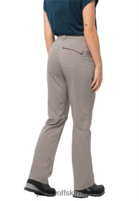 Jack Wolfskin Suomi 286HZ42555 | Moon Rock Aktivoi kevyet housut naiset Jack Wolfskin alkuperä kuunkivi