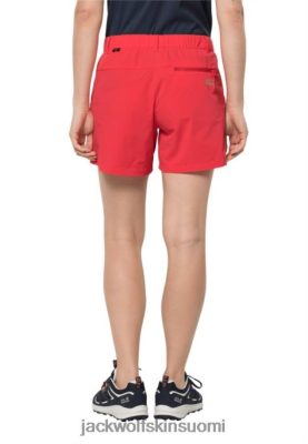 Jack Wolfskin Suomi 286HZ42560 | Kuuma Jack Wolfskin Pack & Go Short W Tulppul Red tulppaani punainen