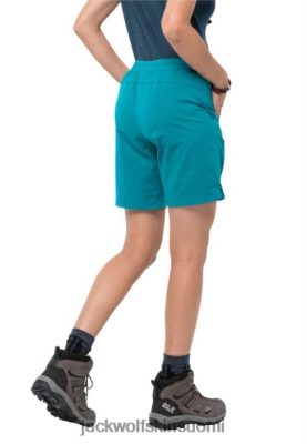 Jack Wolfskin Suomi 286HZ42563 | Hilltop Trail Shorts W Jack Wolfskin Dark Aqua Fashion tumma vesi
