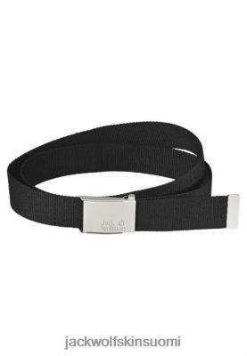 Jack Wolfskin Suomi 286HZ42916 | Musta hihnavyön leveä kokoelma Jack Wolfskin musta