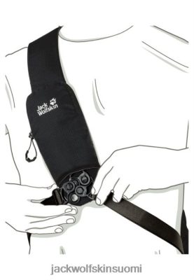 Jack Wolfskin Suomi 286HZ43019 | Delta -laukku Air Jack Wolfskin Black Brand musta