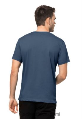 Jack Wolfskin Suomi 286HZ43923 | Thunder Blue Ocean Trail T M Jack Wolfskin alkuperäinen ukkosen sininen