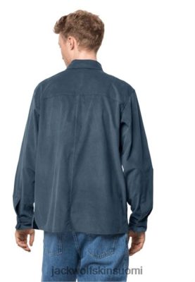 Jack Wolfskin Suomi 286HZ43989 | Jack Wolfskin Nature -paita M Slate Blue Original liuskekivinen