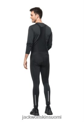 Jack Wolfskin Suomi 286HZ44096 | Origins Jack Wolfskin Morobbia Bib -sukkahousut m musta musta