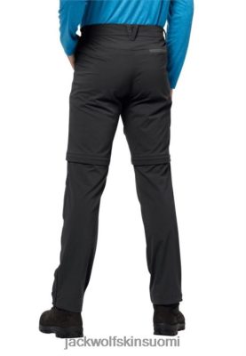 Jack Wolfskin Suomi 286HZ44100 | Overland Zip Away M Jack Wolfskin Hot Black musta