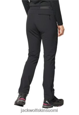Jack Wolfskin Suomi 286HZ4442 | Mustat kokoelmat Holdsteig -housut W Jack Wolfskin musta