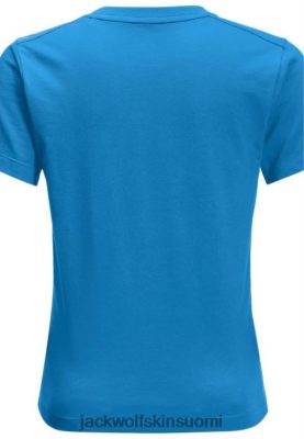 Jack Wolfskin Suomi 286HZ44638 | Jack Wolfskin -brändi susi T k alkuperäinen taivas sininen taivaansininen