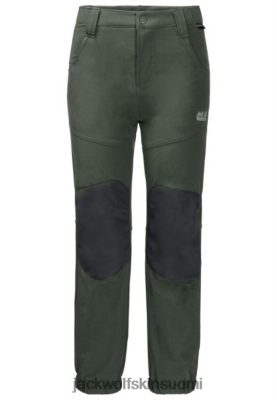 Jack Wolfskin Suomi 286HZ44677 | Rascal talvihousut Kids Thym Green Jack Wolfskin -kokoelmat vihreä timjami