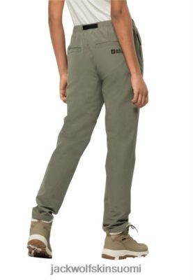 Jack Wolfskin Suomi 286HZ4468 | Dusty Olive Winter Walk -housut W -tuotemerkit Jack Wolfskin pölyinen oliivi