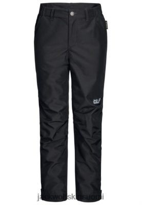 Jack Wolfskin Suomi 286HZ44708 | Jack Wolfskin muoti musta luminen päivät housut lapset musta