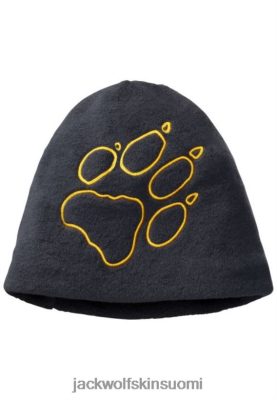 Jack Wolfskin Suomi 286HZ44786 | Phantom -kokoelma etukäteen paw -beanie Kids Jack Wolfskin fantomi