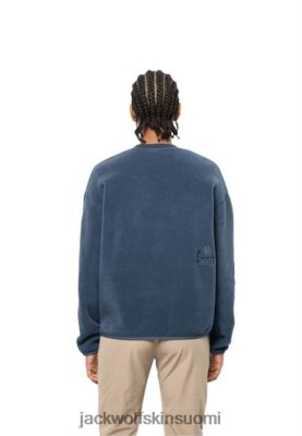 Jack Wolfskin Suomi 286HZ45368 | muoti Jack Wolfskin Osloer Pullover W Thunder Blue ukkosen sininen