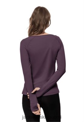 Jack Wolfskin Suomi 286HZ45436 | Grapevine Tasman L/S W -kokoelmat Jack Wolfskin viinirypäle